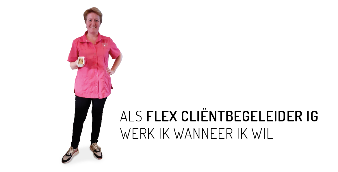 Maike: ‘Als flex verzorgende IG werk ik wanneer ik wil’ 